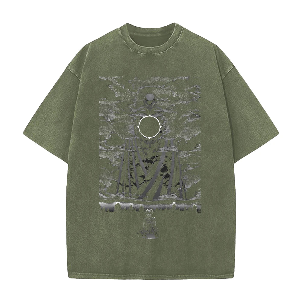 T-shirt Griffith Femto — Berserk Graphic Tee Vintage Washed