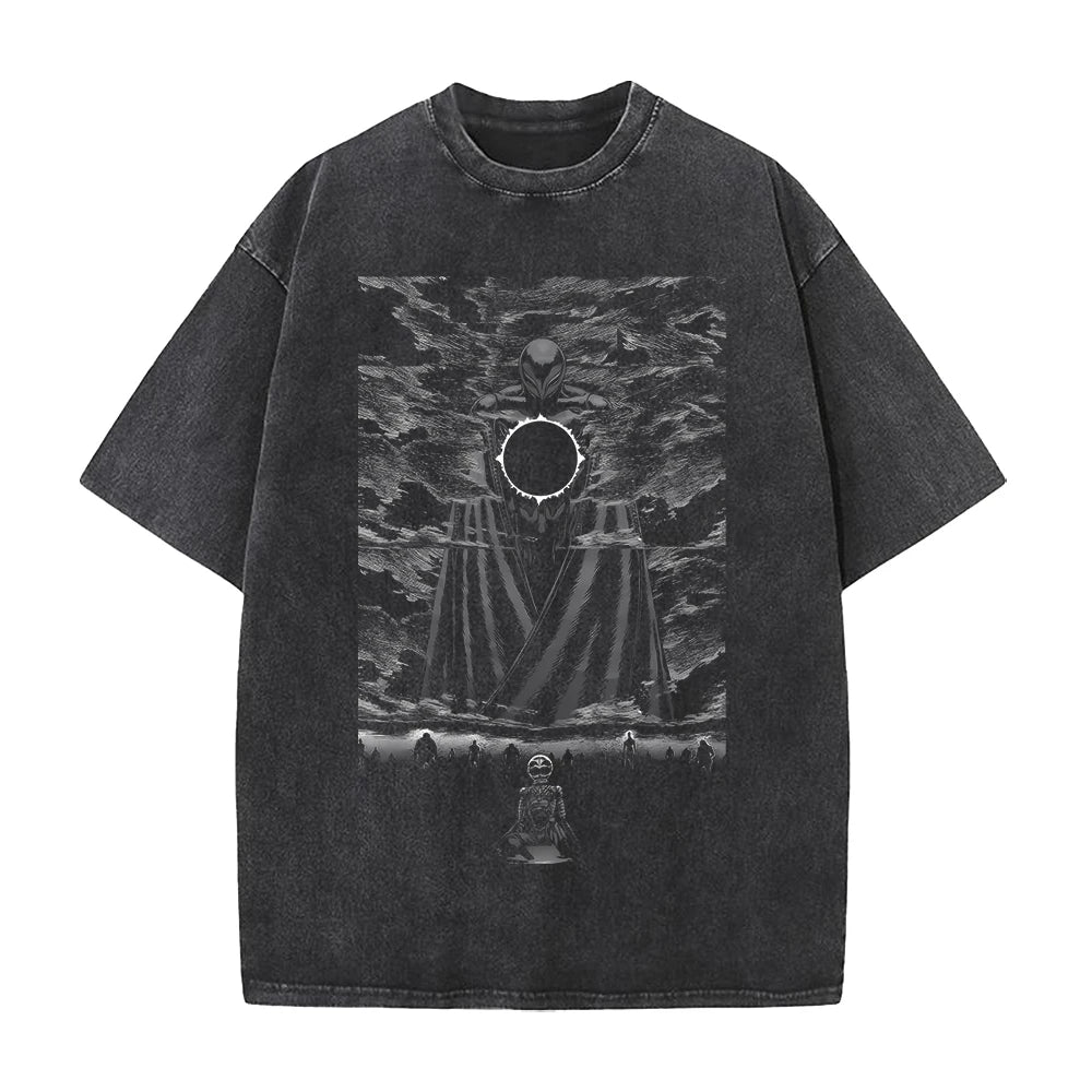 T-shirt Griffith Femto — Berserk Graphic Tee Vintage Washed