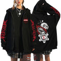 Hoodie Zippé Guts Berserk — Veste Sweatshirt Graphic Vintage Unisexe