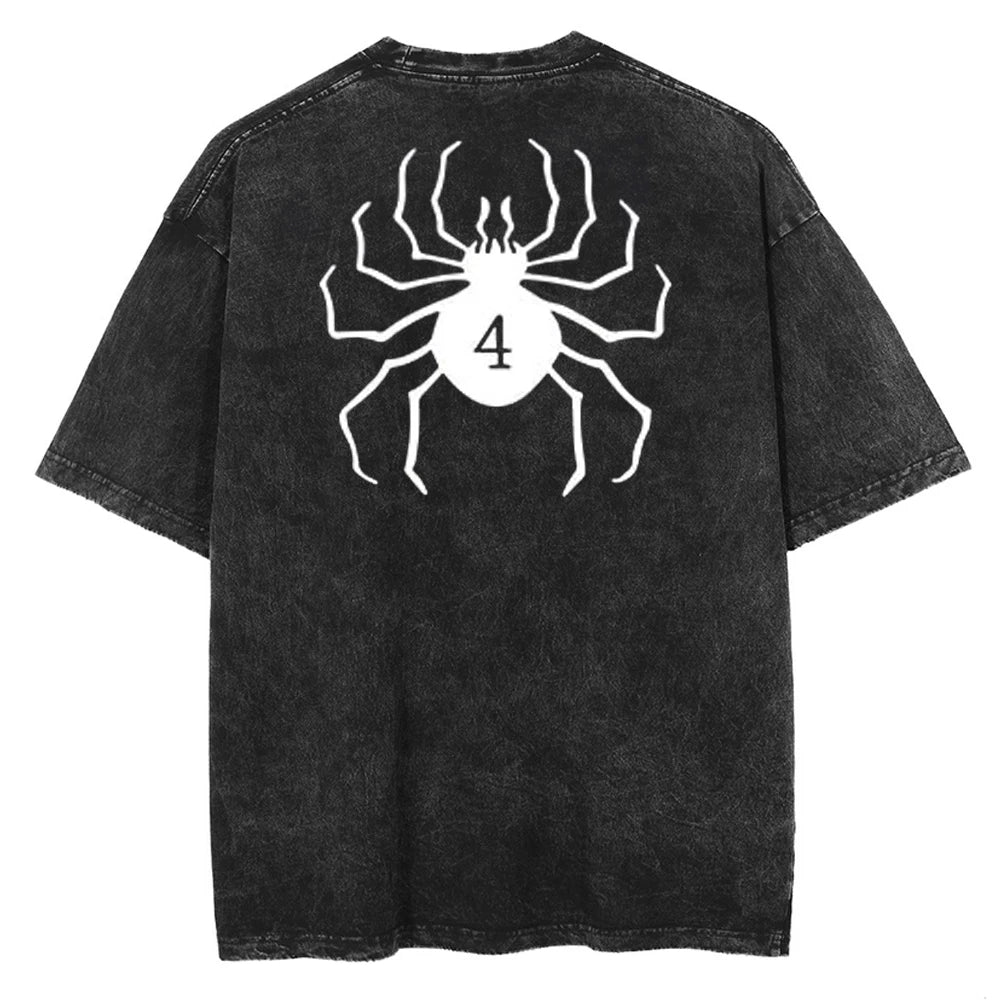 T-shirt Berserk — Logo Death Metal Washed Coton Oversize