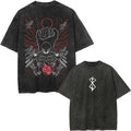T-shirt Logo Berserk — Graphic Tee Vintage Washed Unisexe