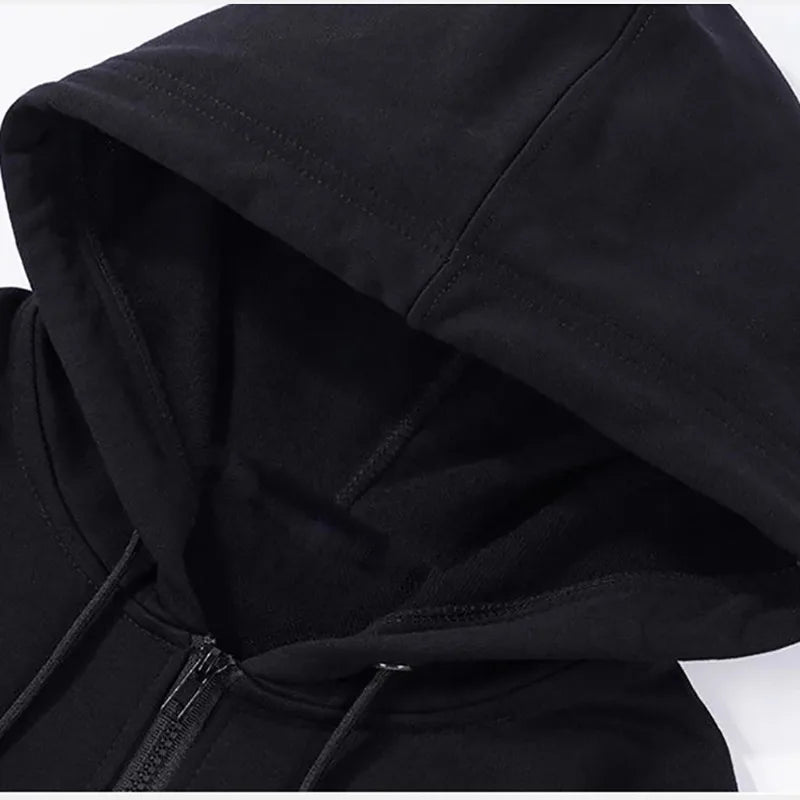 Hoodie Zippé Berserk — Symbole du Sacrifice, 100% Coton Unisexe